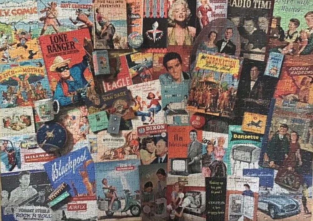 Spirit Of The 50s - Gibsons puzzle collectible [Barcode 5012269070811] - Main Image 3