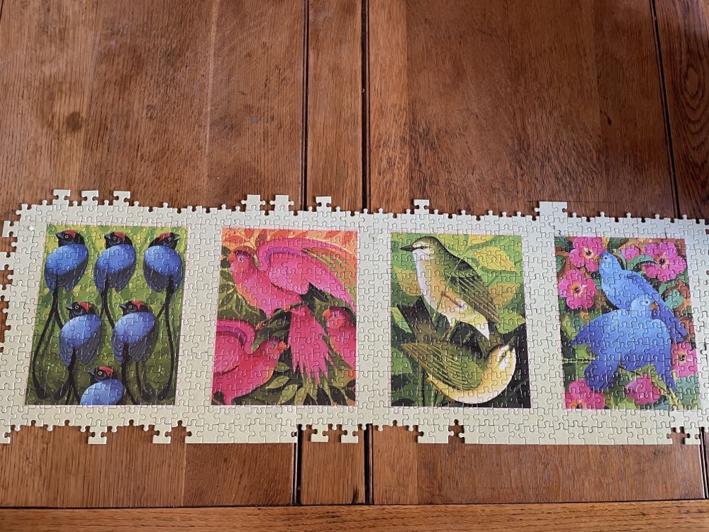 Fx Schmid 750 Pc Panorama Decor Jigsaw Puzzle Birds Of Paradise Nib - Schmidt puzzle collectible [Barcode 099252787050] - Main Image 2