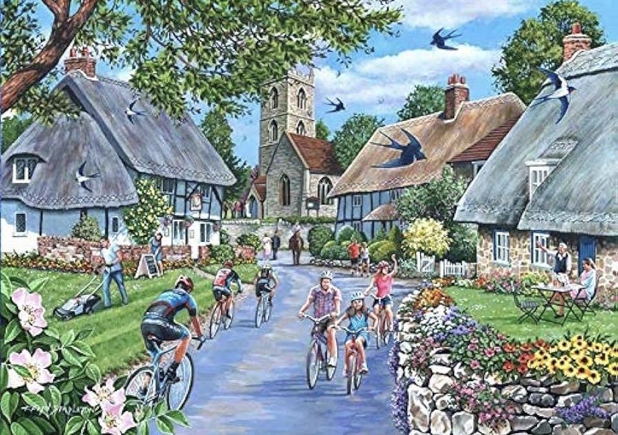 Sunday Morning Saskia Lenen - House of Puzzles Ltd HOP, The puzzle collectible [Barcode 5060002004944] - Main Image 2