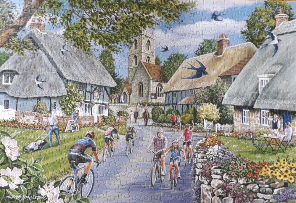 Sunday Morning Saskia Lenen - House of Puzzles Ltd HOP, The puzzle collectible [Barcode 5060002004944] - Main Image 3