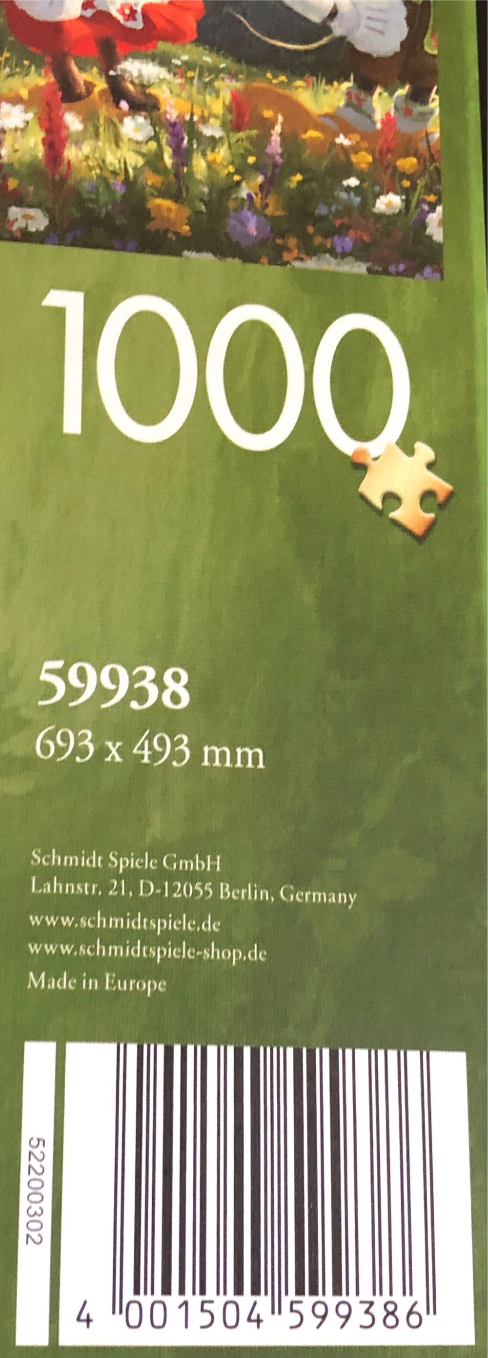 Mickey and Minnie In The Alps - Schmidt puzzle collectible [Barcode 4001504599386] - Main Image 2