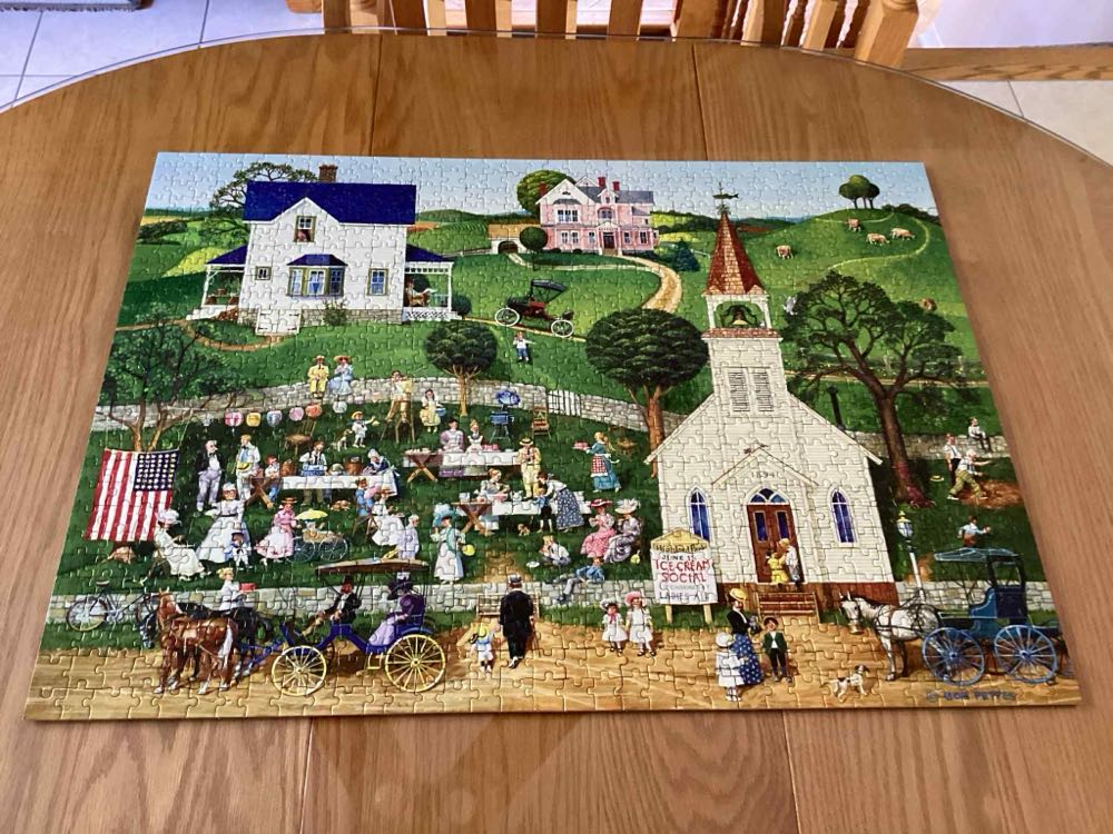 Strawberry Sunday** - Master Pieces puzzle collectible [Barcode 705988719561] - Main Image 3