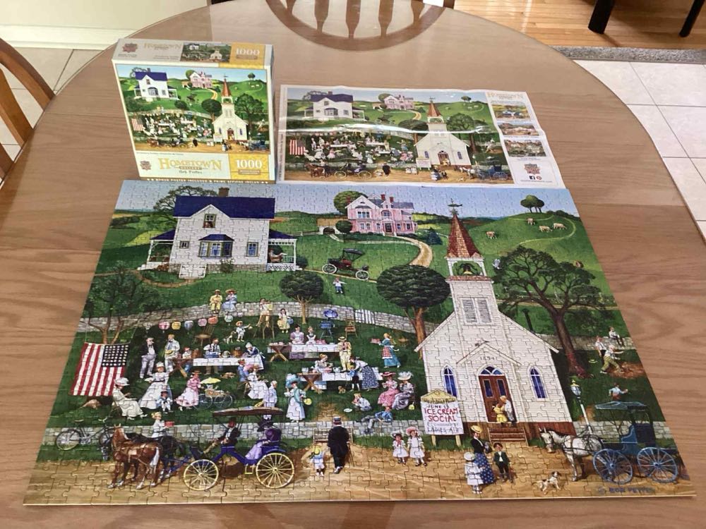 Strawberry Sunday** - Master Pieces puzzle collectible [Barcode 705988719561] - Main Image 4