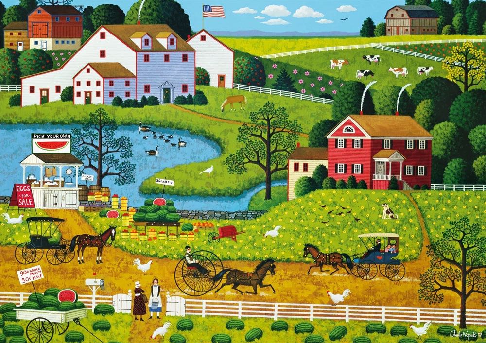 Jolly Hill Farms - Buffalo puzzle collectible [Barcode 079346026883] - Main Image 2