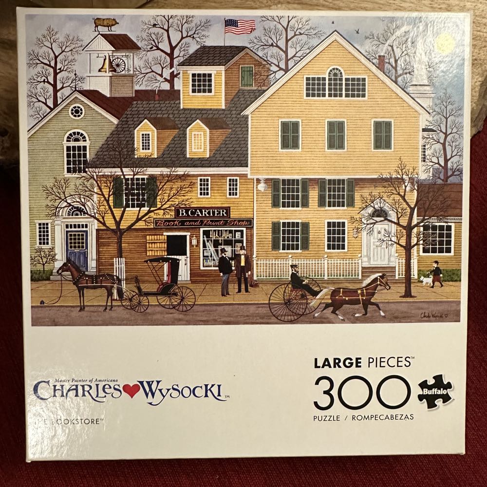 The Bookstore - Buffalo Wysocki puzzle collectible [Barcode 079346026852] - Main Image 3