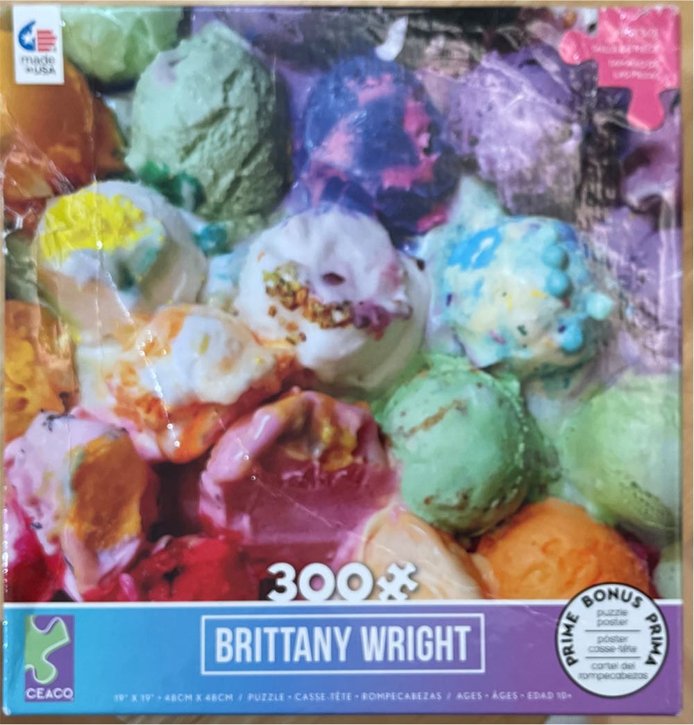 Rainbow Ice Cream - Ceaco puzzle collectible [Barcode 0021081221221] - Main Image 2