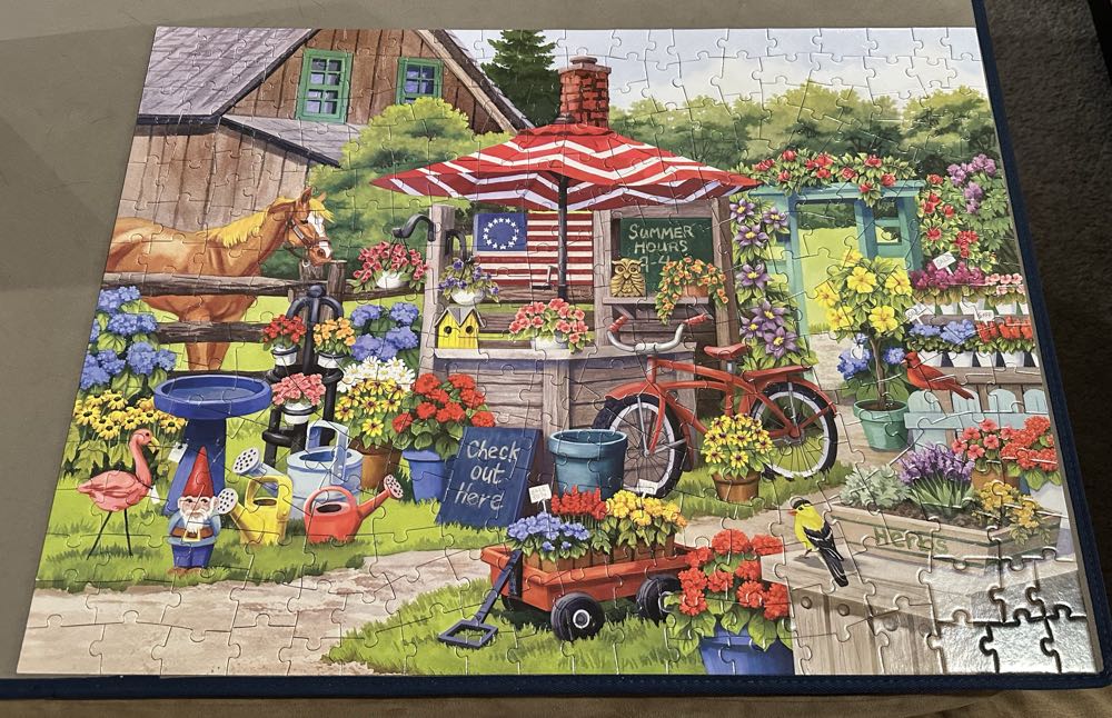 SOLD Country Charm . - Bits And Pieces puzzle collectible [Barcode 192949015044] - Main Image 2