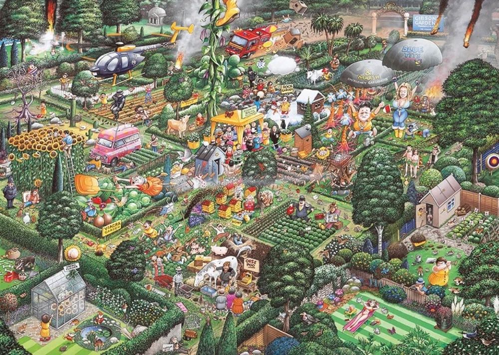 I ❤️ Gardening - Gibsons 🇬🇧 puzzle collectible [Barcode 5012269008111] - Main Image 2