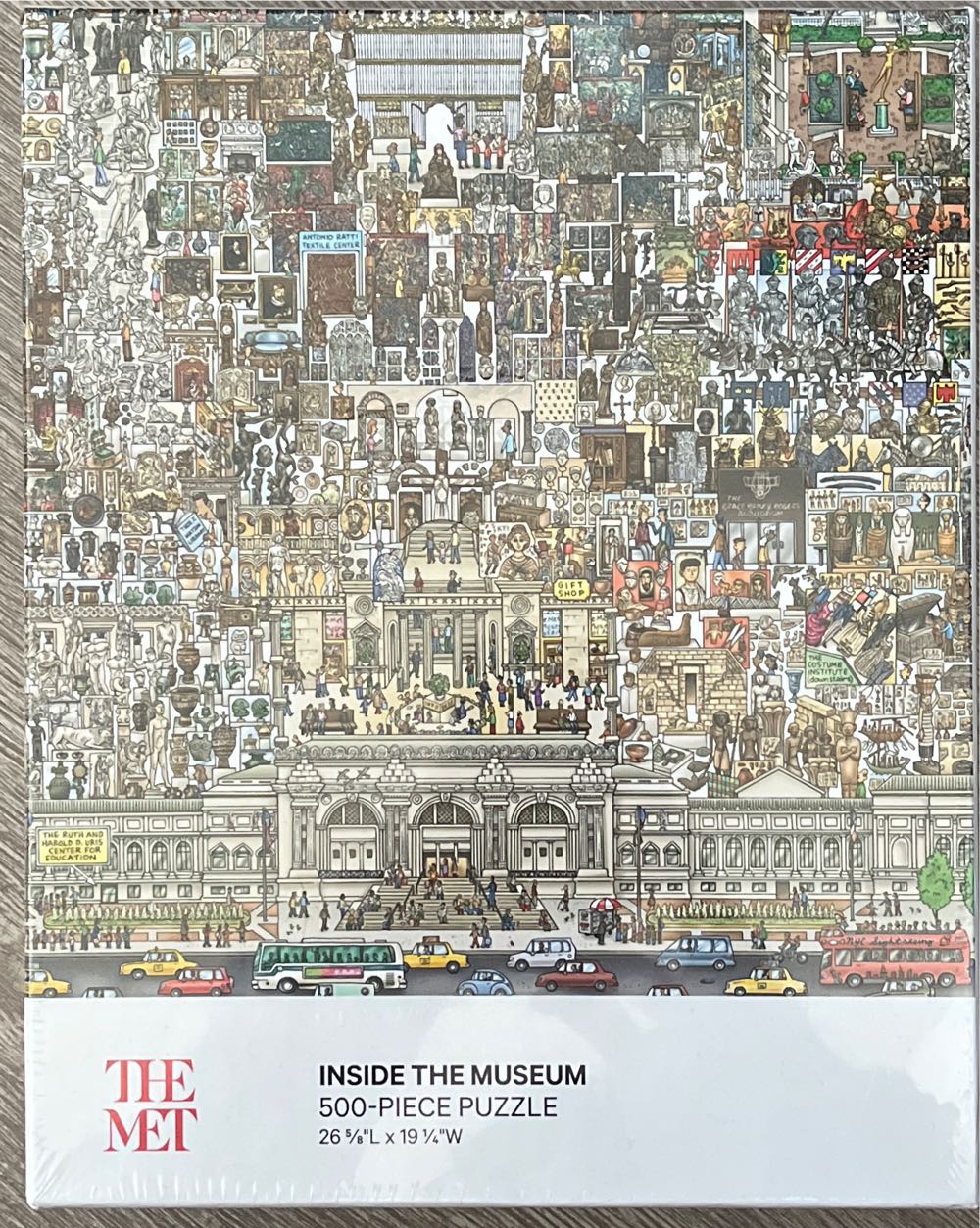 Inside The Museum - Puzzles Plus puzzle collectible [Barcode 80006609] - Main Image 2