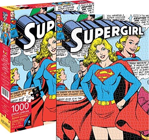 SuperGirl (DC Comics) - Aquarius puzzle collectible [Barcode 840391109957] - Main Image 1