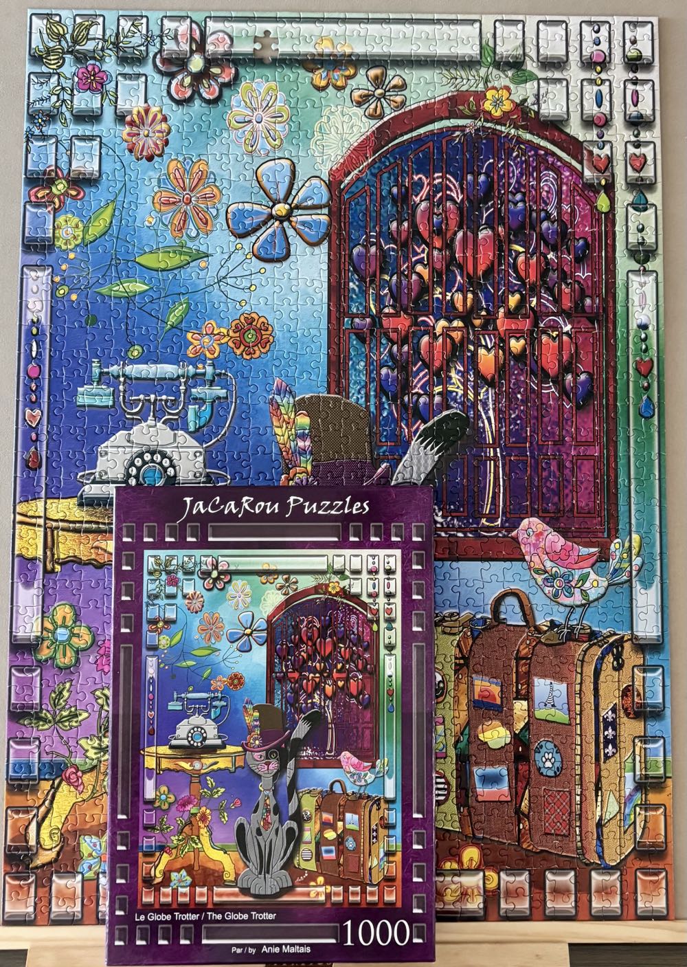 The Globe Trotter- BORROWED - JaCaRou puzzle collectible [Barcode 659436592193] - Main Image 3