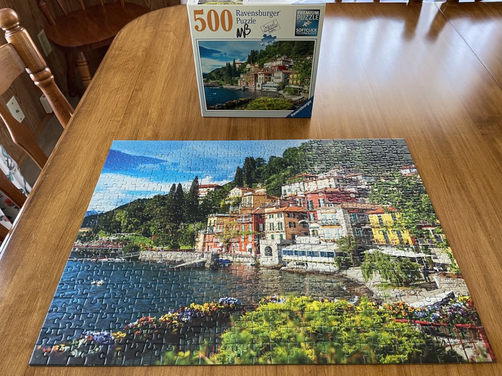 Lake Como - Ravensburger puzzle collectible [Barcode 4005556801329] - Main Image 3