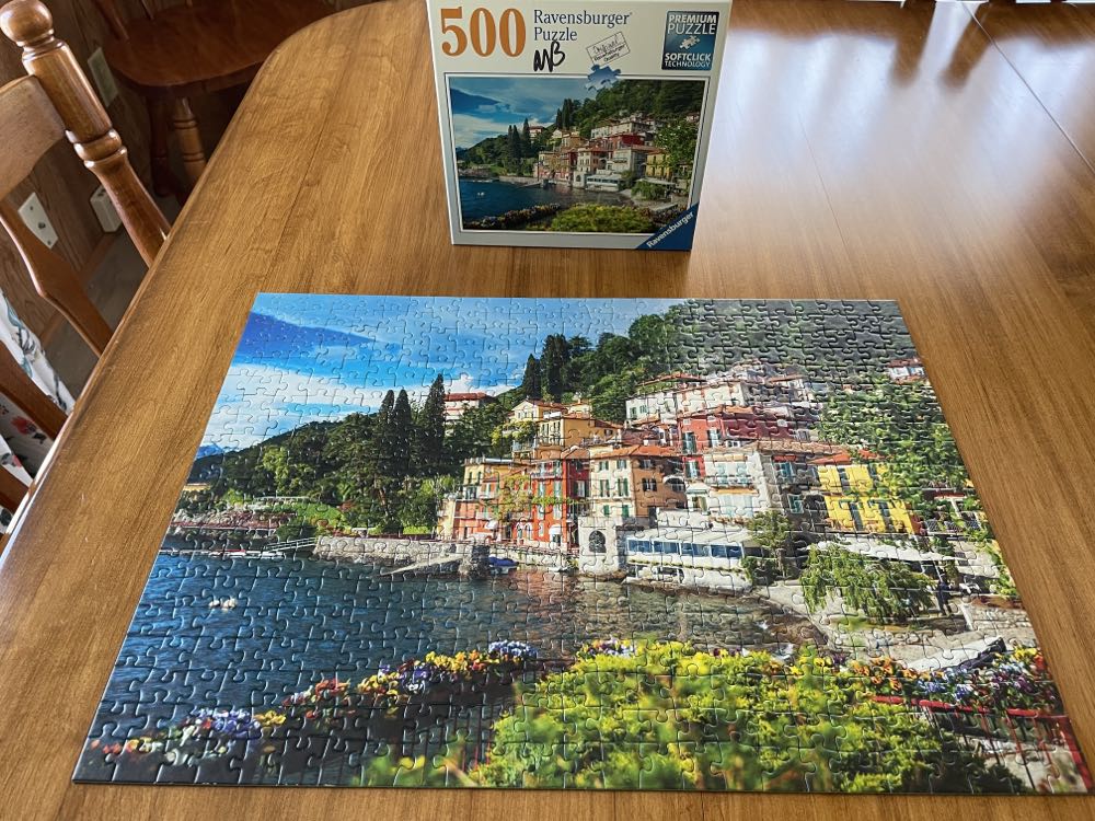 Lake Como - Ravensburger puzzle collectible [Barcode 4005556801329] - Main Image 4