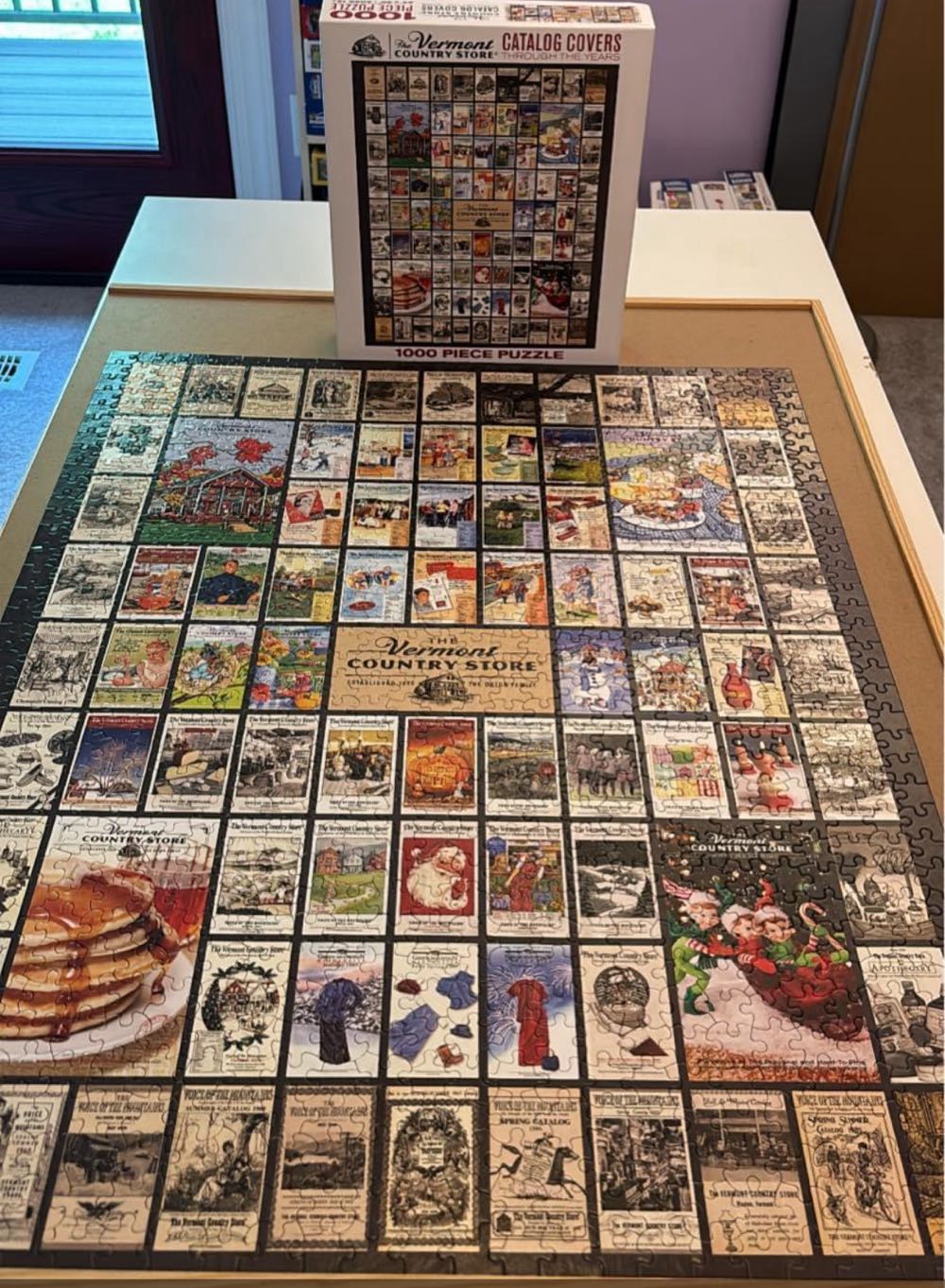 The Vermont Country Store Catalog Covers - NFT 💎 - White Mountain Puzzles puzzle collectible [Barcode 724819256853] - Main Image 2
