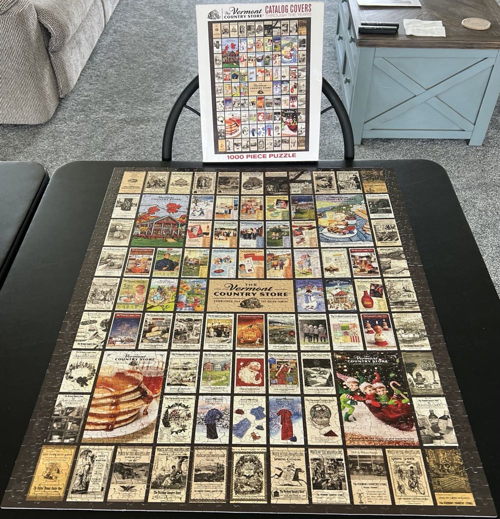 The Vermont Country Store Catalog Covers - NFT 💎 - White Mountain Puzzles puzzle collectible [Barcode 724819256853] - Main Image 3