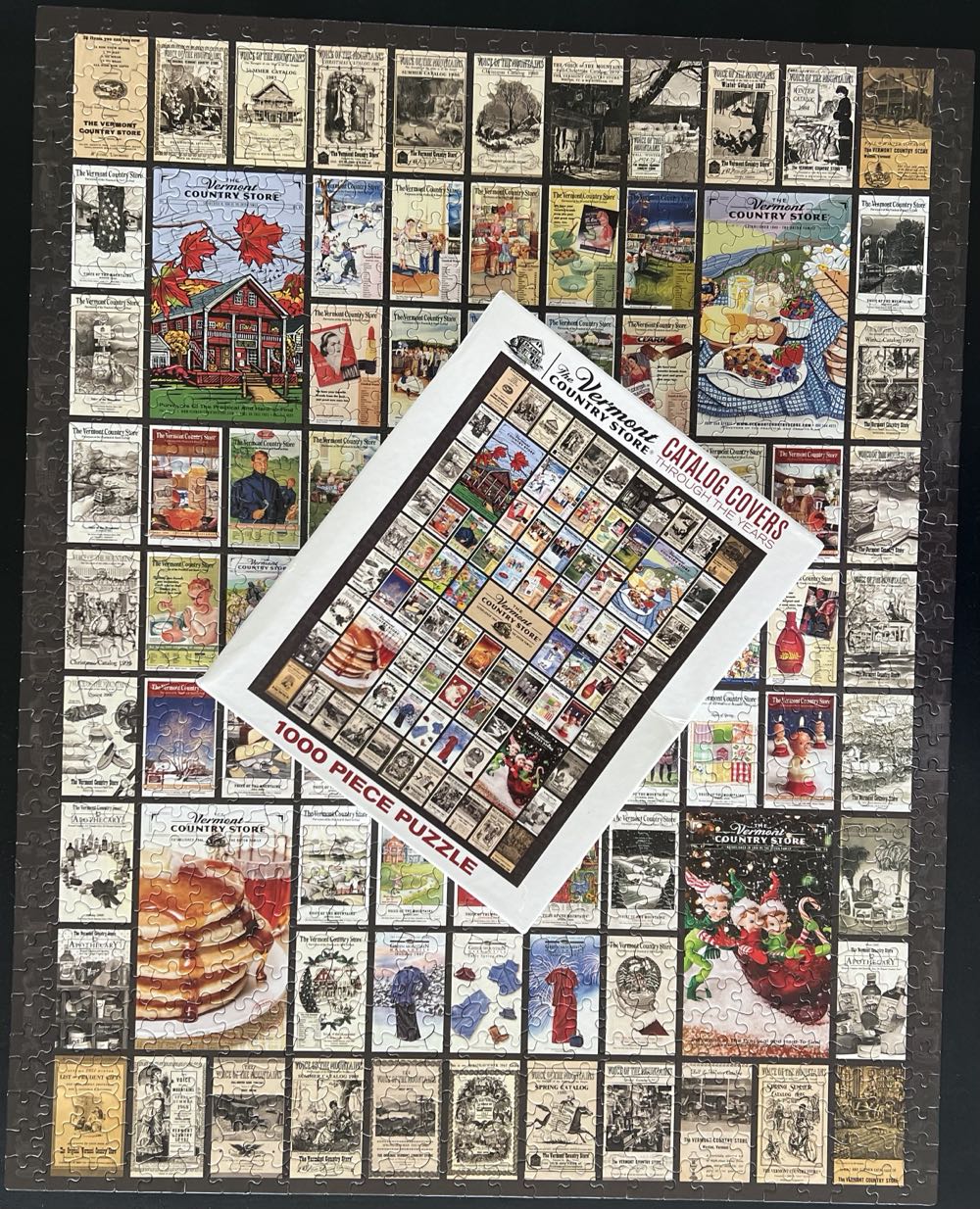 The Vermont Country Store Catalog Covers - NFT 💎 - White Mountain Puzzles puzzle collectible [Barcode 724819256853] - Main Image 4
