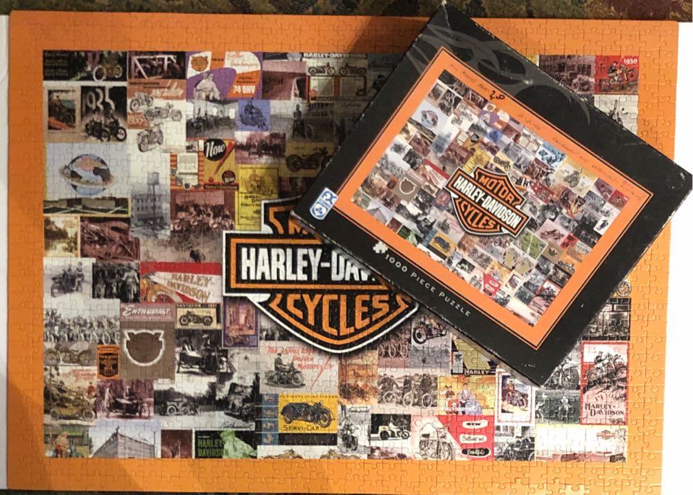Harley Davidson - HD Vintage  Item#78173  (2004) - FX Schmid 🇺🇸 puzzle collectible [Barcode 099252781737] - Main Image 3