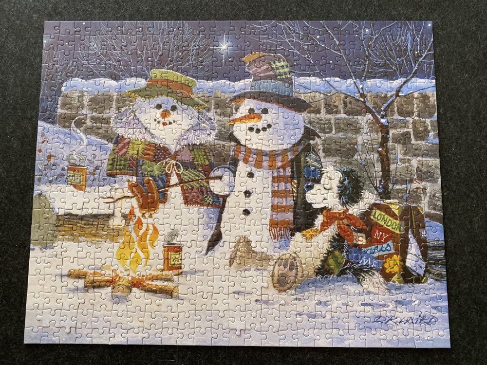Snow-B-Que - Puzzle Makers puzzle collectible - Main Image 2