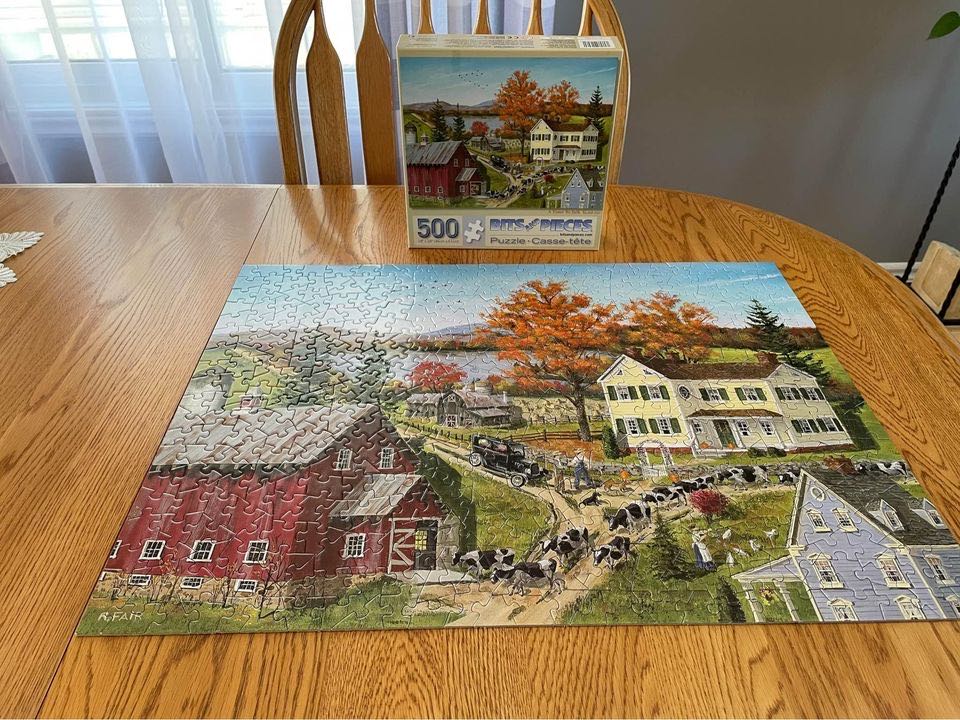 A Time To Talk - Bits & Pieces puzzle collectible [Barcode 704812106546] - Main Image 2