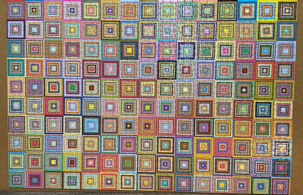 BGRAAMIENS- Retro Art Squares - Bgraamiens puzzle collectible [Barcode 701722360693] - Main Image 2