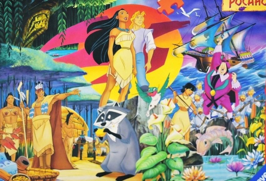 The Story Of Pocahontas 🟦🇨🇦 - Ravensburger puzzle collectible [Barcode 4005556155293] - Main Image 2