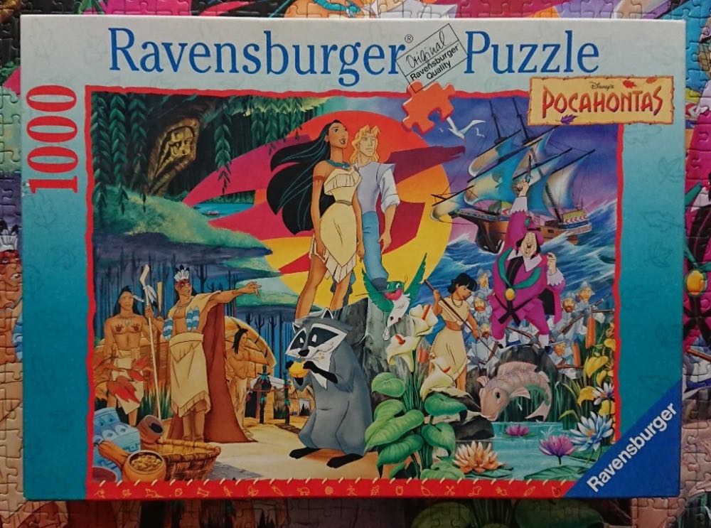 The Story Of Pocahontas 🟦🇨🇦 - Ravensburger puzzle collectible [Barcode 4005556155293] - Main Image 4