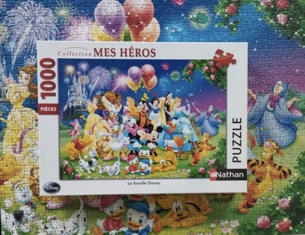 La Famille Disney - Nathan Puzzles puzzle collectible [Barcode 4005556876167] - Main Image 4