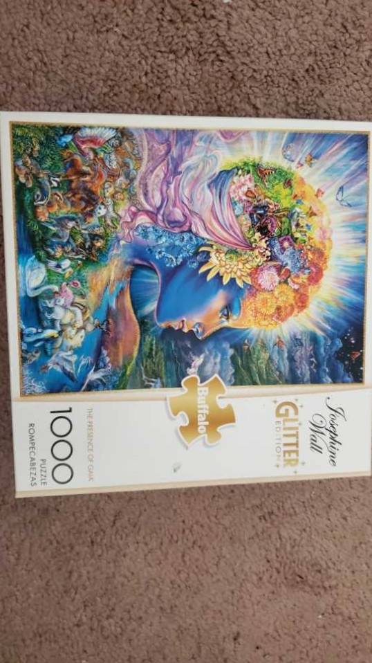 Josephine Wall Collection - The Presence Of Gaia.  - Buffalo Games Glitter Edition puzzle collectible - Main Image 2
