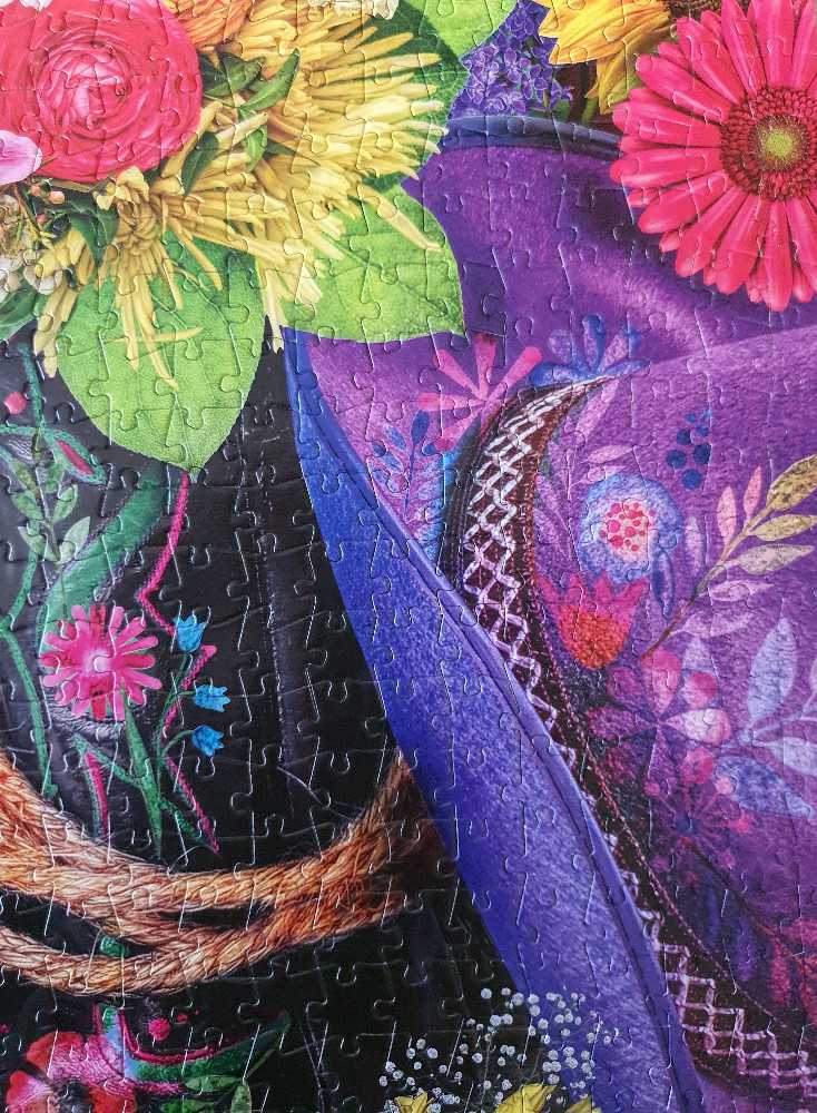 Cowgirl Colors - Buffalo Games puzzle collectible [Barcode 079346119530] - Main Image 4