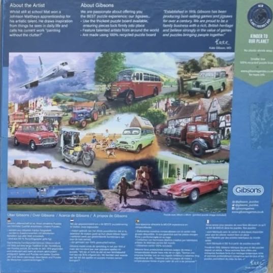 Iconic Engines - Gibsons puzzle collectible [Barcode 5012269062939] - Main Image 4