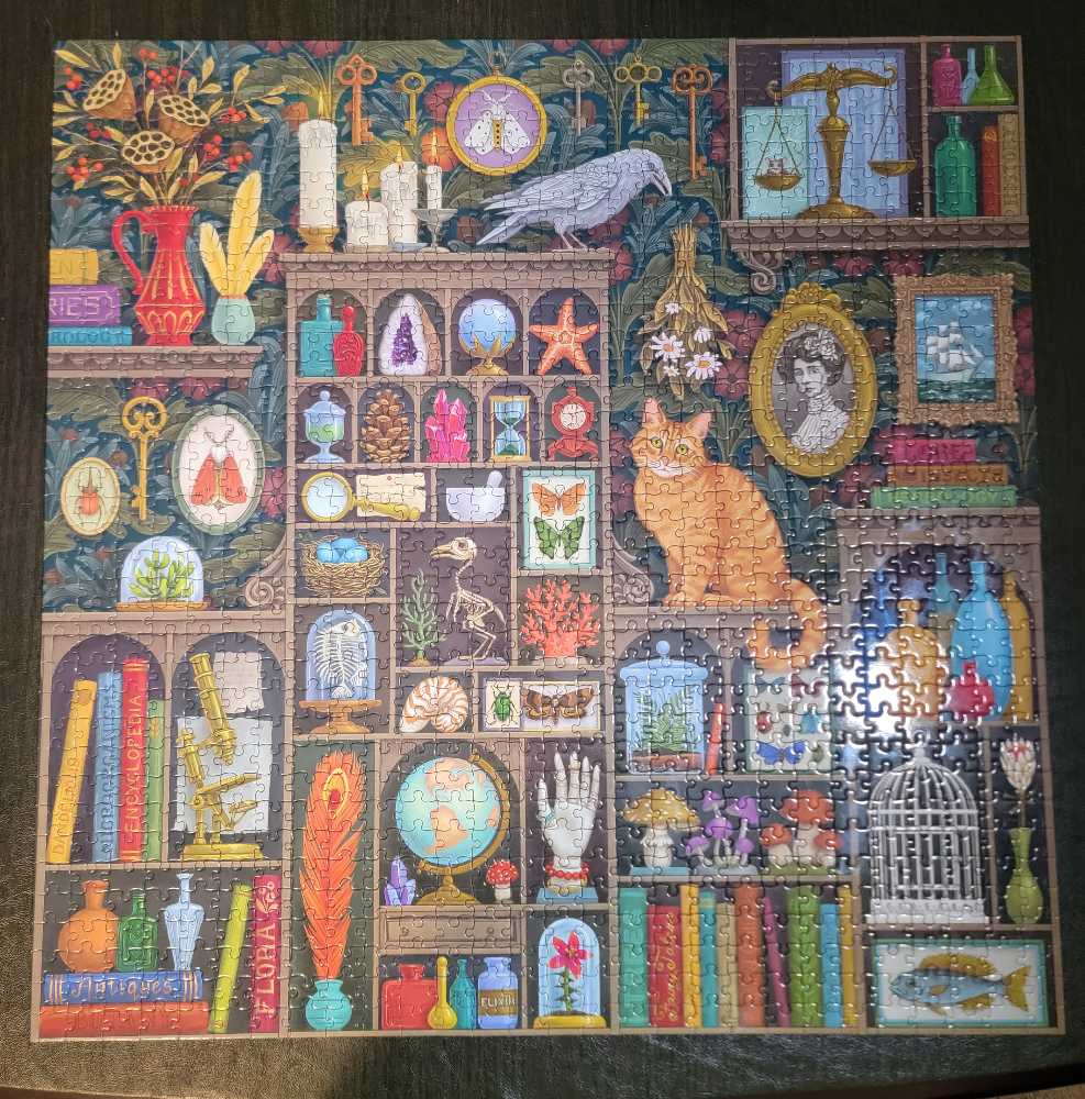 Alchemist’s Cabinet 1000 Pieces - eeBoo Piece & Love puzzle collectible [Barcode 689196511721] - Main Image 2