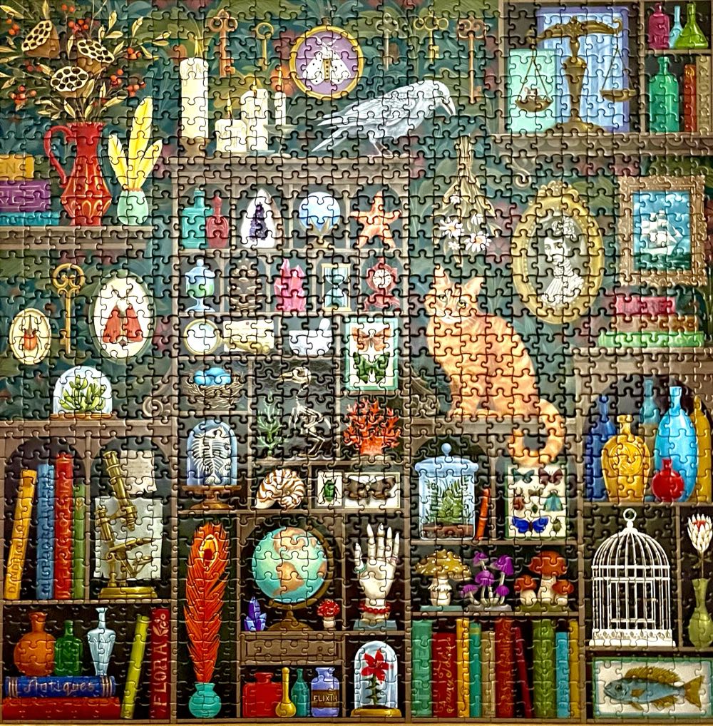 Alchemist’s Cabinet 1000 Pieces - eeBoo Piece & Love puzzle collectible [Barcode 689196511721] - Main Image 4