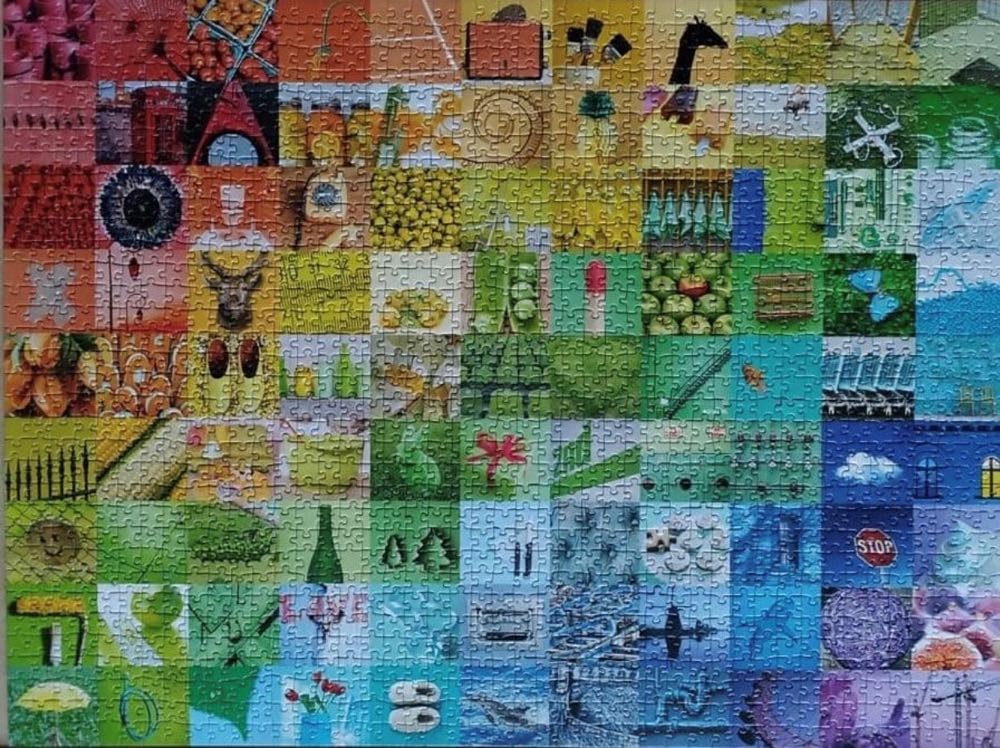 99 Beautiful Colors - Ravensburger puzzle collectible [Barcode 4005556163229] - Main Image 3