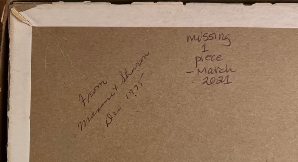 Italian Facade - Whitman puzzle collectible - Main Image 2