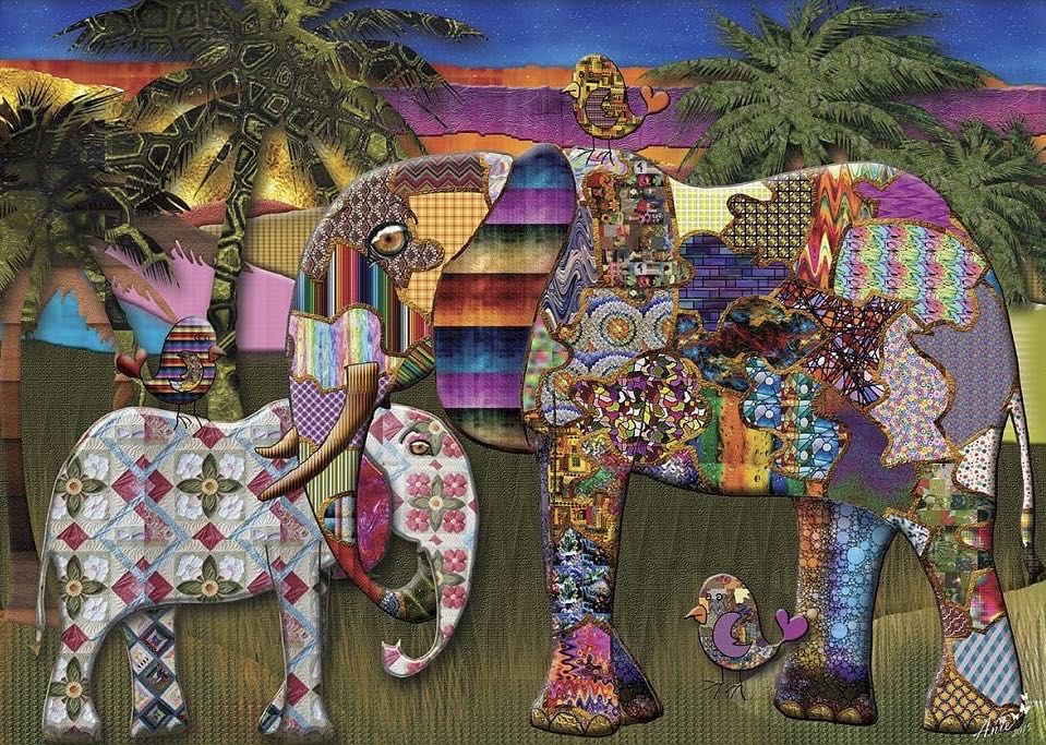 Mother And Child - JaCaRou puzzle collectible [Barcode 635292048777] - Main Image 2