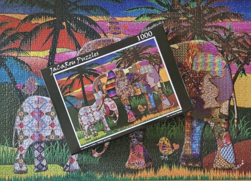 Mother And Child - JaCaRou puzzle collectible [Barcode 635292048777] - Main Image 4