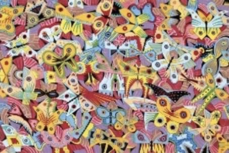 Butterflies - Great American Puzzle Factory puzzle collectible [Barcode 010563089121] - Main Image 2