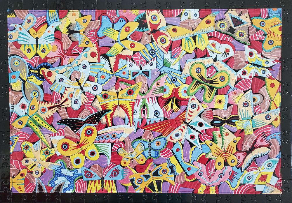 Butterflies - Great American Puzzle Factory puzzle collectible [Barcode 010563089121] - Main Image 3