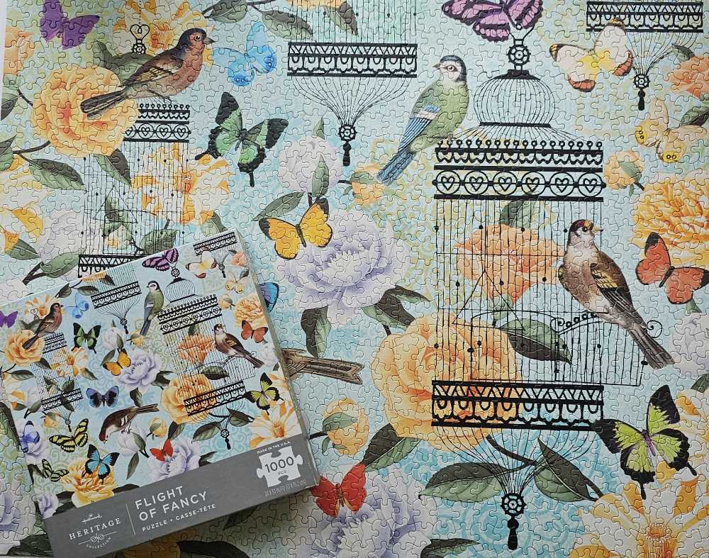 Flight Of Fancy - Hallmark puzzle collectible [Barcode 763795160389] - Main Image 3