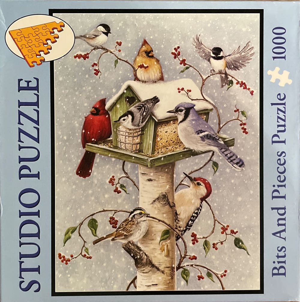 Winter Birds - Bits & Pieces puzzle collectible [Barcode 704812418274] - Main Image 2