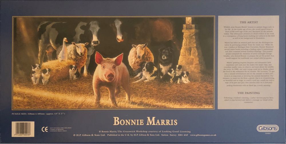 Piggy In The Middle (Maken) - Gibsons puzzle collectible [Barcode 5012269040036] - Main Image 3