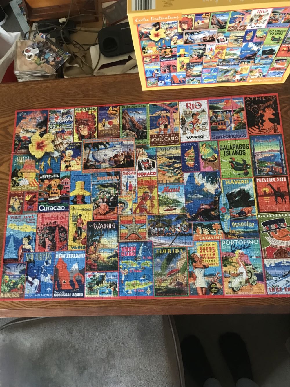 Exotic Destinations - Innovakids puzzle collectible [Barcode 4088600324562] - Main Image 2