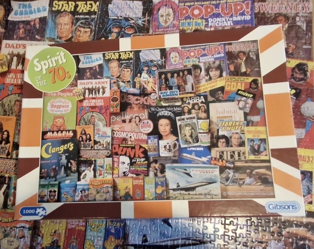 Spirit Of The 70s - Gibsons puzzle collectible [Barcode 5012269070835] - Main Image 4