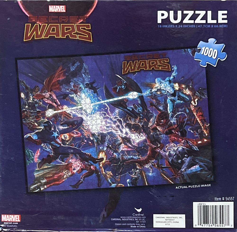 Secret Wars - Cardinal puzzle collectible [Barcode 047754565577] - Main Image 2