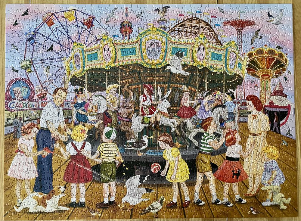 Carousel Party - Karmin/KI Puzzles puzzle collectible [Barcode 773392024397] - Main Image 2