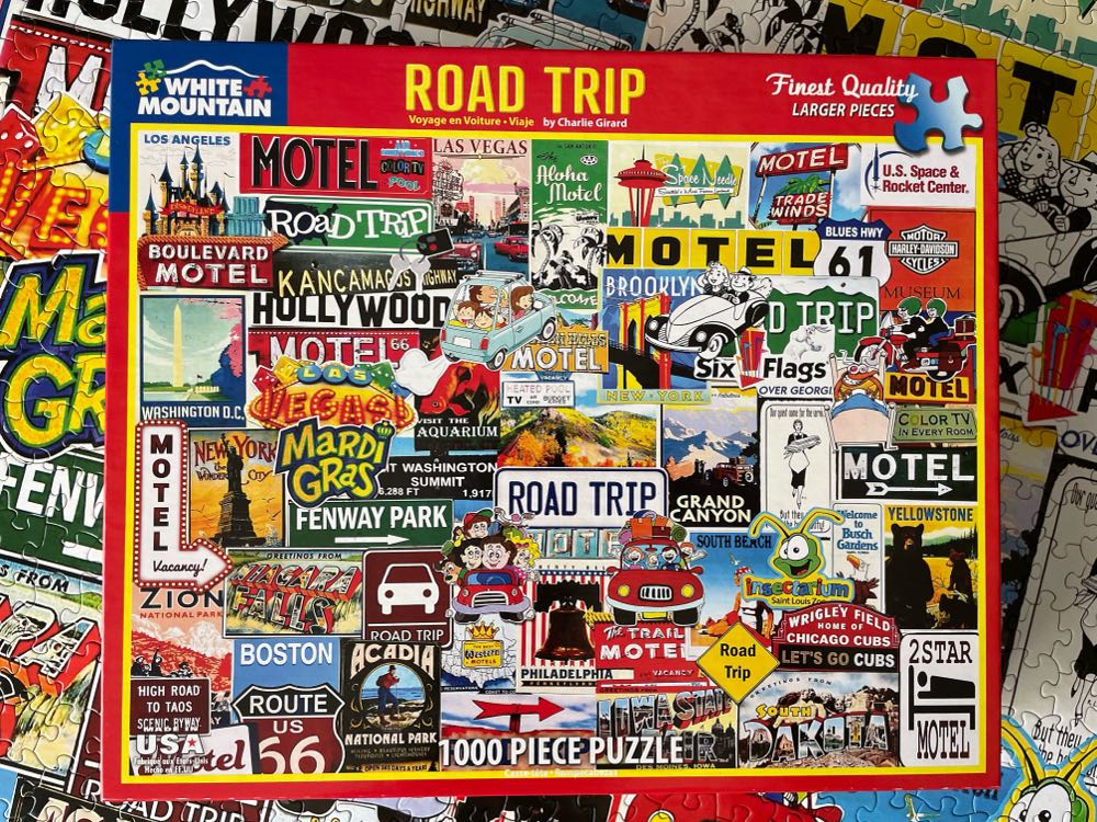 Road Trip - White Mountain puzzle collectible [Barcode 724819264926] - Main Image 4