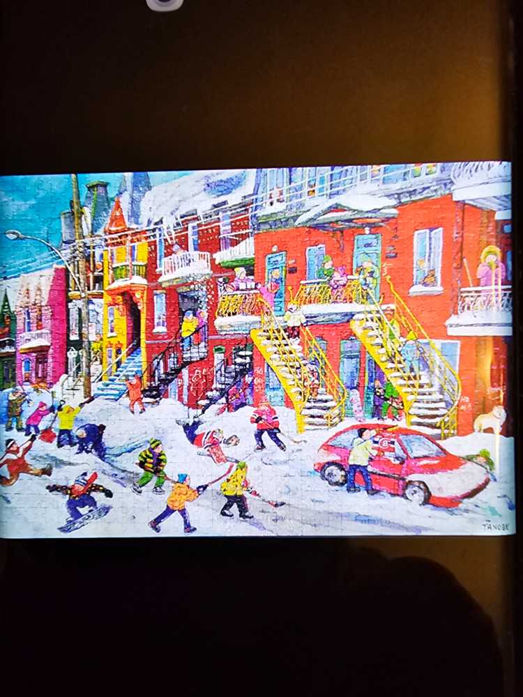 School Break - Pierre Belvédère puzzle collectible [Barcode 061152622588] - Main Image 2