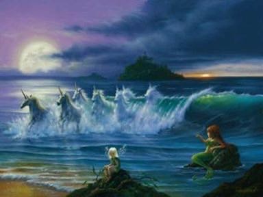 Only At Night - SunsOut puzzle collectible [Barcode 796780755284] - Main Image 1