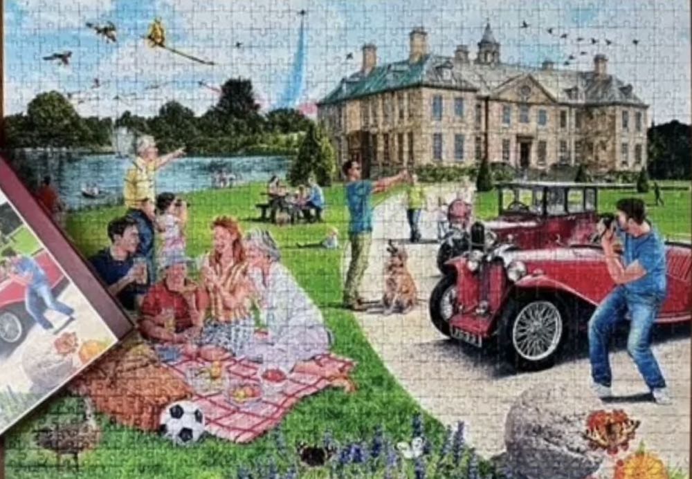 Perfect Day Out 🟦 - FX Schmid puzzle collectible [Barcode 4050368076496] - Main Image 3