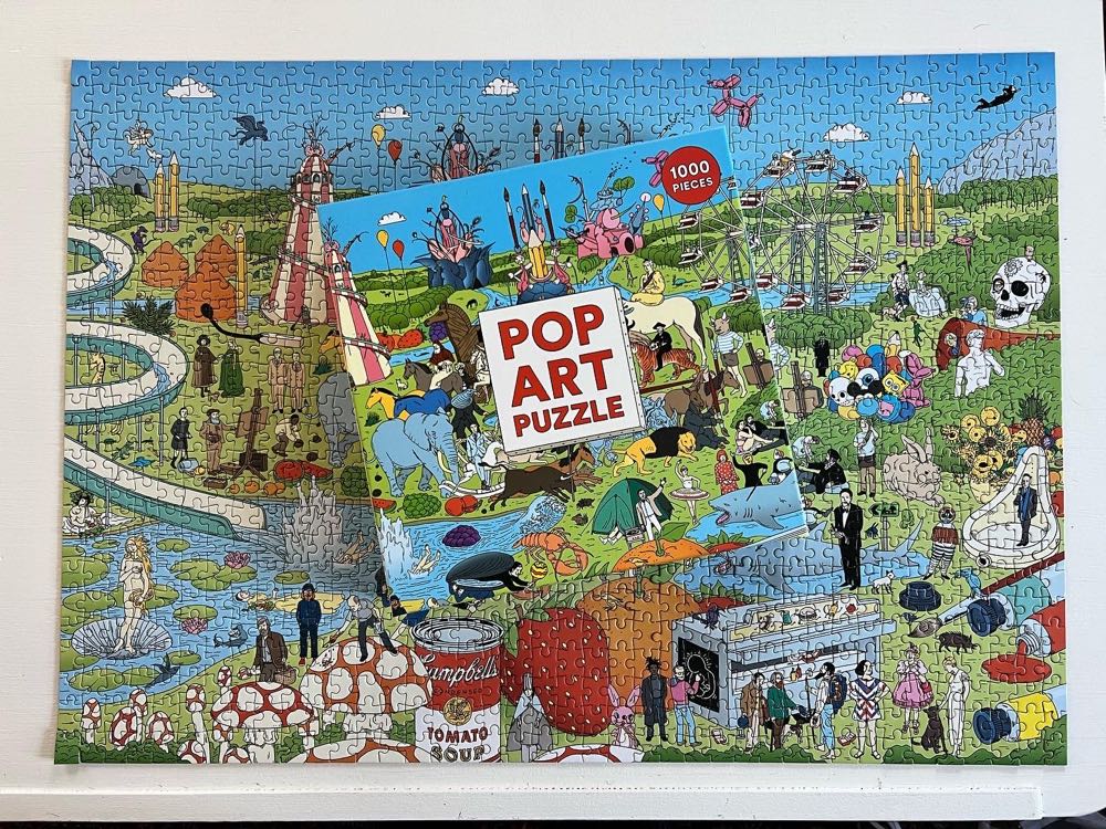 Pop Art - Laurence King puzzle collectible [Barcode 9781786277534] - Main Image 3